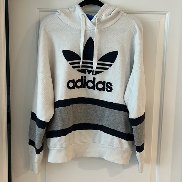 adidas Tops - Adidas hooded sweatshirt